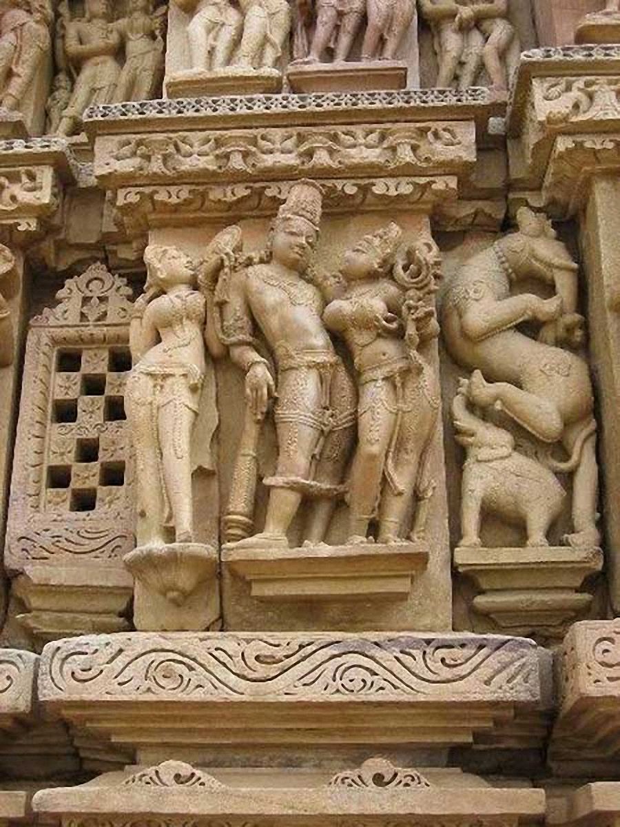 Кхаджурахо. Храм секса в Индии. Древний город. 
